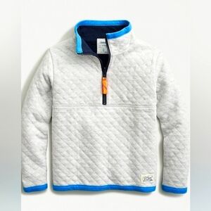 J Crew Crewcuts-Kids' quilted reversible half-zip pullover